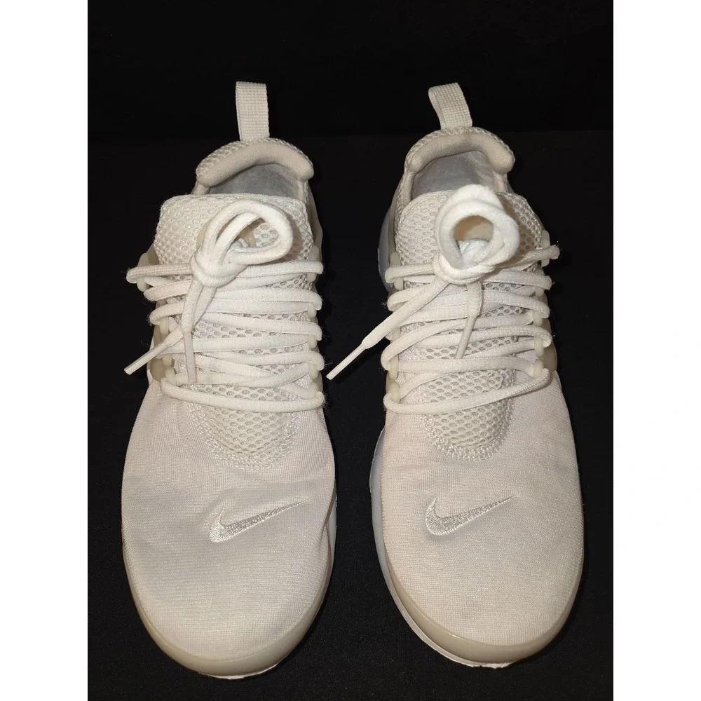 Nike‎ Air Presto (GS) Youth Size 6Y Running Shoes Triple White